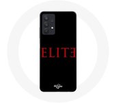 Coque pour Samsung Galaxy A32 5G Elite Saison 5 Logo Rouge Fond Noir