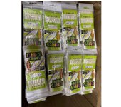 Anzuelo de pesca automático de acero con alto contenido de carbono con cuerda biónica y piel de pez blanca antideslizante 4
