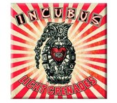 Imán para nevera con logotipo de Incubus One Size beige/rojo