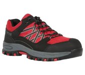 Regatta Zapatillas de seguridad Sandstone para hombre 8 UK negro/rojo