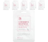 Benton, Goodbye Redness Centella Cica Beauty Mask Pack, 10 sheets, 23g (0.81oz) each