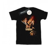 HARRY POTTER Camiseta de algodón con póster de la Cámara Secreta para niñas 12-13 negro