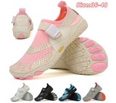 Zapatos de agua para hombres y mujeres, zapatos acuáticos de playa, sandalias de natación, drenaje, zapatos deportivos para vadear, navegación de secado rápido, pies descalzos, yoga, gimnasio, pesca, surf, zapatillas de deporte 36 negro