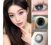 Contact Lens Graded KSSEYE 2Pcs Colored Contact Lenses Dia:14.5MM Water Content 40% Short -1.00 to -8.00 Brown Black Softlens 0.00 negro