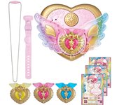 Takara Tomy Arts Kiratto Jewel Pact Sherbet Pink DX Set PuriChan color rosa