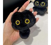 Lindo llavero de gato de peluche con forma de muñeco de dibujos animados, colgante de juguete para mujeres y niñas, adorno para bolso, llavero de coche, regalos para niños, accesorios A1