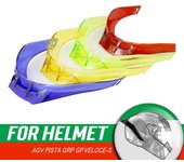 Para AGV Pista GPR Corsa R,PISTA GP Spoiler Modelo DGL Spoiler Accesorios Casco Rojo Verde Azul Gris Transparente