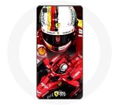 Coque pour Huawei P8 Lite Formule 1 Sebastian Vettel F1 Rouge