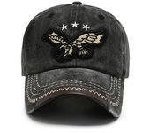 Gorra de béisbol vaquera para mujer, gorra con visera bordada para hombre, gorra snapback, gorra con visera para el sol verde del ejército
