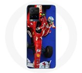 Coque maniacase pour Vivo Y21s 2021 / Y21 2021 Formule 1 Fernando Alonso Pilote automobile F1 Rouge