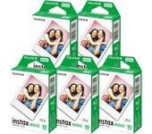 Película instantánea en color Fujifilm Instax Fuji Film Instax Mini 1 paquete de 5 pegatinas con el nombre de la empresa (10 hojas) ((10 hojas) conjunto) Con  skymizuki