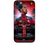 Coque maniacase pour Iphone 13 mini Lewis Hamilton Ferrari officiel