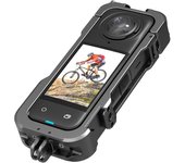 Estuche de expansión con jaula protectora a prueba de golpes para Insta360 X4, accesorios con marco de metal.