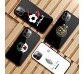 FAF Argelia DZ funda de teléfono para IPhone 13 12 11 XS X 8 7 6 Plus Mini Pro Max SE negro PC TPU cubierta de teléfono de vidrio iPhone 13