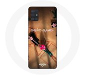 Coque pour samsung galaxy A71 Squid game Logo soldat
