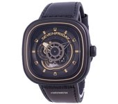 Sevenfriday P-Series Automatic P2B/02 SF-P2B-02 Reloj para hombre negro