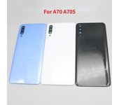 Nueva parte trasera para Samsung Galaxy A70 A705 SM-A705FN/DS, piezas de repuesto de carcasa de puerta trasera de batería con cámara White no lens