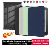Shockproof e-Reader Case for Kindle Paperwhite 2024 (12th Gen) 7 inch Colorsoft gris