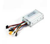 Controlador de motor de scooter eléctrico de aleación de aluminio de 48 V Controlador de motor sin escobillas inteligente plata