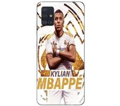 Coque Maniacase pour Samsung Galaxy A71 Kylian Mbappe Real Madrid wallpaper celebration