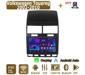 Radio para coche con Android Carplay para Volkswagen Touareg 2002-2010, reproductor multimedia, unidad principal, estéreo, navegación GPS, BT, WIFI, 2 + 32 GB 1+16GB