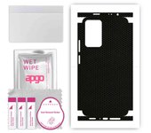 Adhesivo protector de piel apgo para la parte posterior y los lados compatible con Xiaomi Redmi Note 11 Pro Plus, película envolvente completa, lámina, vinilo - Pattern Matrix