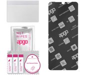 apgo MATTE Hybrid protective glass compatible with Vivo V21, flexible nano glass, great replacement for tempered glass, scratch-resistant, full glue