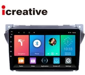 Icreative para Suzuki Alto 2009-2017 2 Din Android Carplay coche FM Radio Estéreo WIFI GPS navegación reproductor Multimedia unidad principal