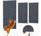 Alfombrilla para rascar gatos, rascador para sofá, cinta para rascar, alfombra autoadhesiva, rascador para gatos, accesorios para gatos 30x60cm beige