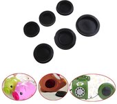 5 tapones de goma para alcancía, de 34 a 50 mm 35mm