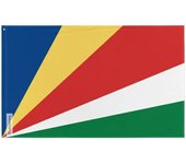 Drapeau - Seychelles - 160 x 240 cm - Poliéster - Anverso/verso - 2 œillets en fer
