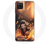 Coque Samsung Galaxy A12 Demon Slayer Nezuko 3D art anime Manga