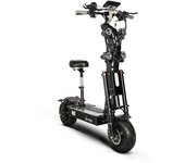TOURSOR X13 - Patinete eléctrico para adultos (60 V, 4000 W, motor dual, 60 V, 50 Ah, neumáticos todoterreno de 13 pulgadas, para montaña) negro