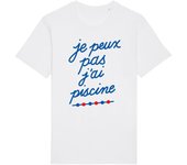 Camiseta hombre - NO PUEDO TENGO PISCINA XXL negro