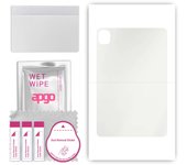 apgo MATTE Protective Skin Sticker for the back compatible with Xiaomi Pad 5 Pro, Wrap Film, Hydrogel Film, Flexible, Soft TPU with positioning layer