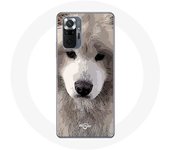 Coque pour Xiaomi Redmi Note 10 Pro Samoyède Gris Race de chiens