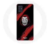 Coque Samsung Galaxy A51 la casa de papel masque peinture