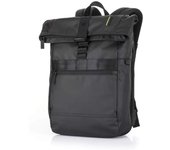 Mochila enrollable Vanguard negra de Samsonite