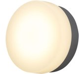 Lámpara LED para porche Iris Ohyama, color plata. Se requiere trabajo eléctrico. IRCL5N-CIPLS-BS-P plata