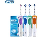 Cepillo de dientes eléctrico Oral B Vitality, cepillo de dientes recargable para adultos, cabezales de cepillo de dientes importados