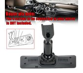 Panel de placa trasera de espejo retrovisor Interior + soporte para DVR de coche en lugar de correa