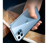 DUODUO-funda de lujo con marco de acero inoxidable y Metal para iPhone 13, 12 Pro Max, funda protectora para cámara con lente completa, funda trasera para teléfono móvil For iPhone 13 pro max oro