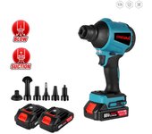 Soplador de aire multifunción inalámbrico de 40000 RPM, inflador y desinflador con 5 boquillas para batería de 1000 W