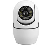 Cámara de seguridad para el hogar 1080P HD inalámbrica para interiores, bidireccional, con enchufe de 110 a 240 V