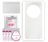 apgo Protective Skin Sticker for the back compatible with Xiaomi 13 Ultra, Wrap Film, Foil, Vinyl - Pattern Matte Transparent