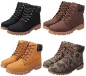 Pareja al aire libre Martin botas primavera Otoño Invierno zapatos y botines para hombres y mujeres zapatos de nieve trabajo de talla grande 36-46 36 negro