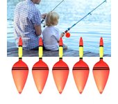 MUQZI-accesorios deportivos, 10 Uds., flotador de peces en forma de oliva, boya, aparejos de pesca, herramienta, accesorios de engranajes 30g
