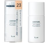 Base de maquillaje líquida UV Chifure sin perfume, tono 23 rosa ocre, 30 ml (1 botella)