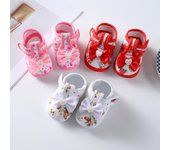 Zapatos de lona de verano para niñas, primeros caminantes, zapatos de princesa dulce 11