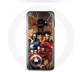 Coque Samsung Galaxy S9 Avengers invaders Anciens soldats